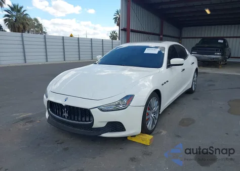 2015 Maserati Ghibli z USA, uszkodzony, nr VIN ZAM57XSA7F1146054
